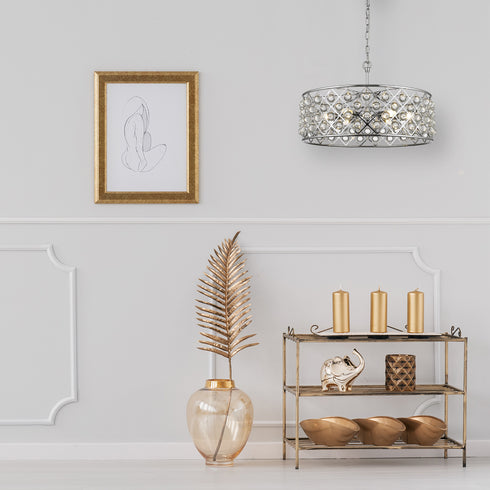 Cross Decorative Luminaire In Chrome LL00027